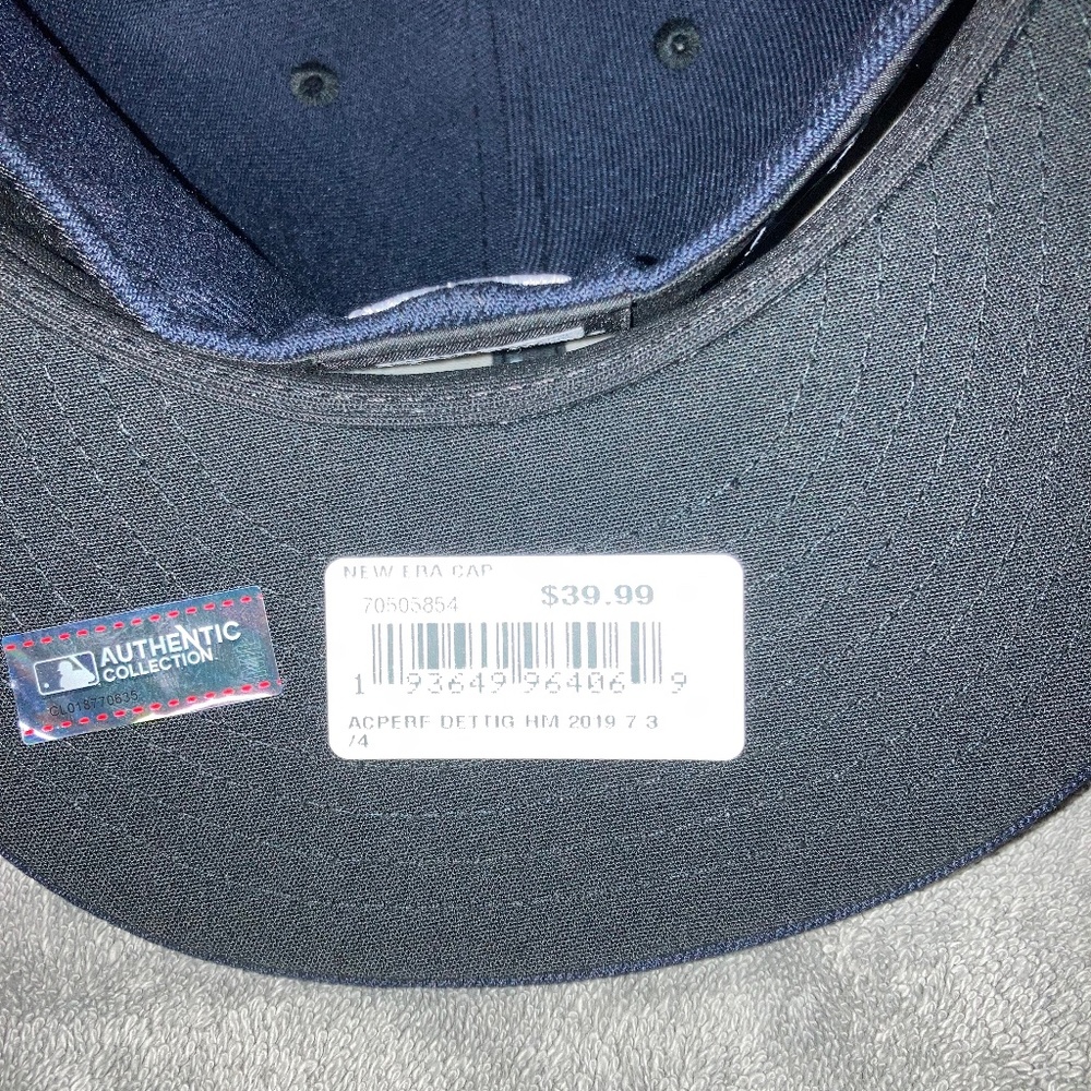 Detroit Tigers New Era Fitted Hat unisex - Picture 5 of 16